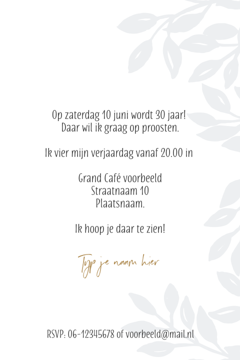 Kaart binnenkant