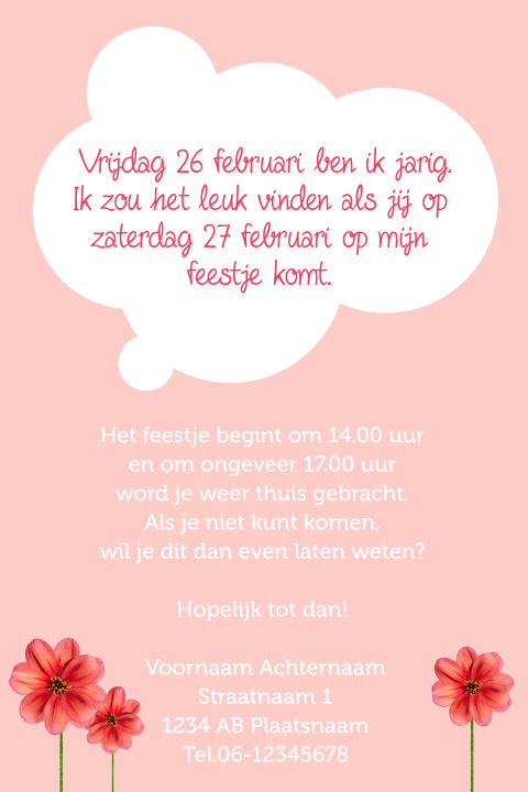 Kaart binnenkant