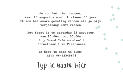 Kaart binnenkant