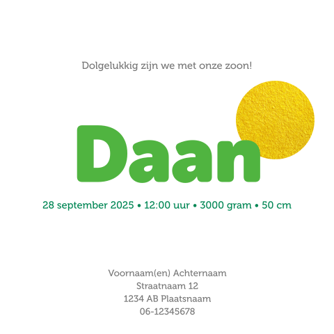 Kaart binnenkant