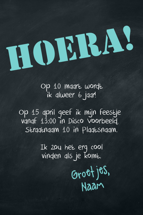Kaart binnenkant