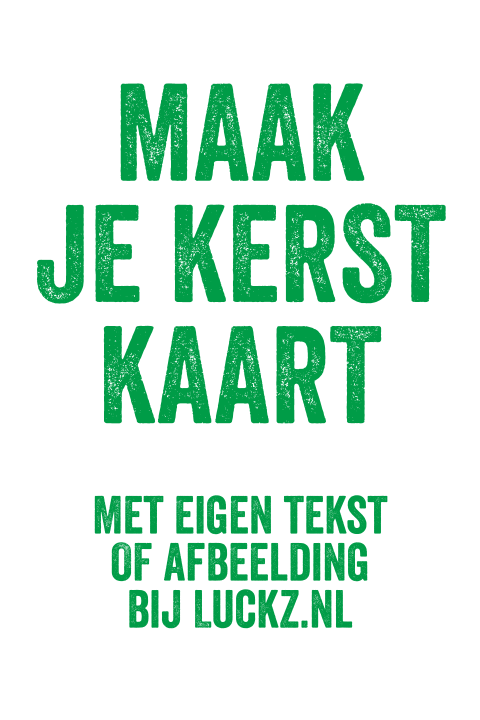 Zelf kerstkaarten maken en laten drukken