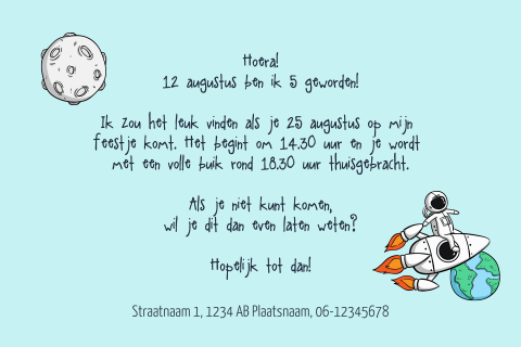 Kaart binnenkant