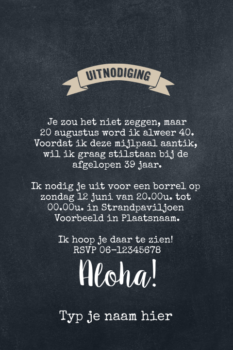 Kaart binnenkant