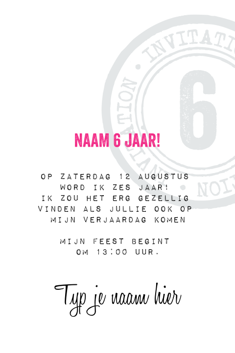Kaart binnenkant