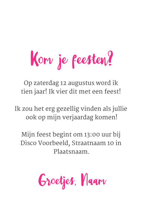 Kaart binnenkant