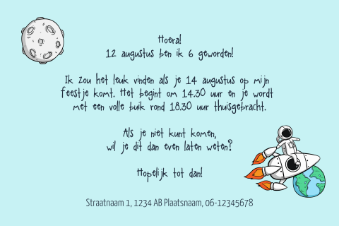 Kaart binnenkant