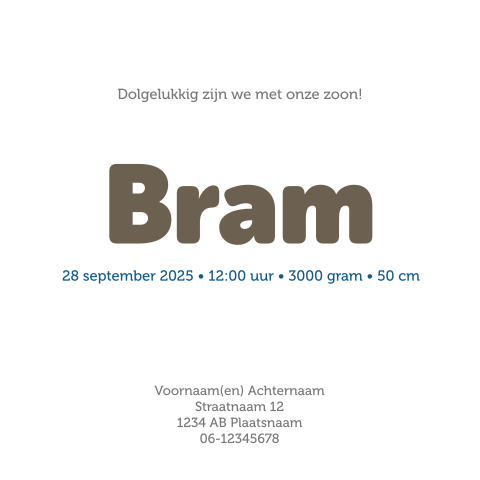Kaart binnenkant