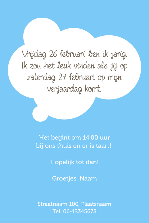 Kaart binnenkant