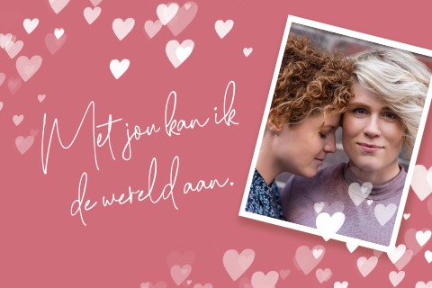 Liefde quote fotokaart zelf maken en versturen