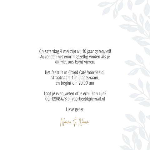 Kaart binnenkant