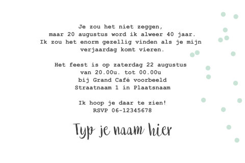 Kaart binnenkant