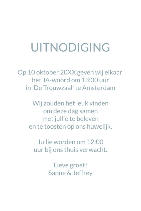 Kaart binnenkant