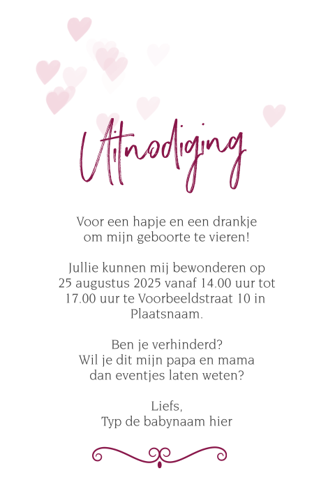 Kaart binnenkant