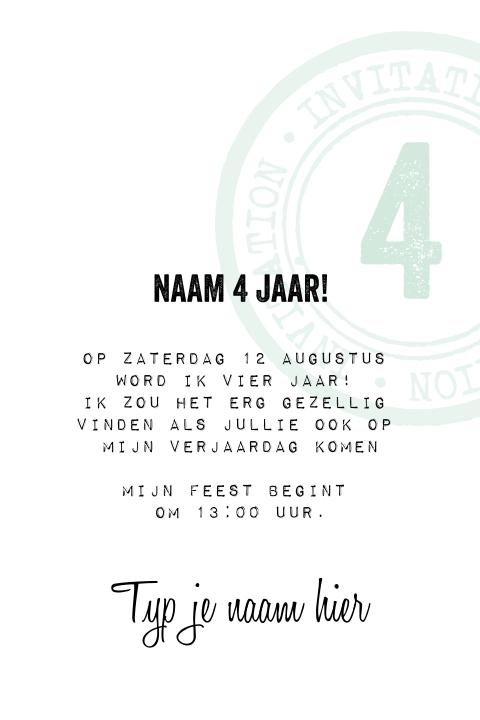 Kaart binnenkant