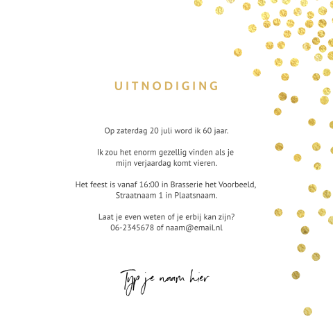 Kaart binnenkant