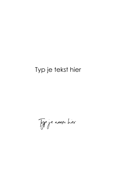 Kaart binnenkant