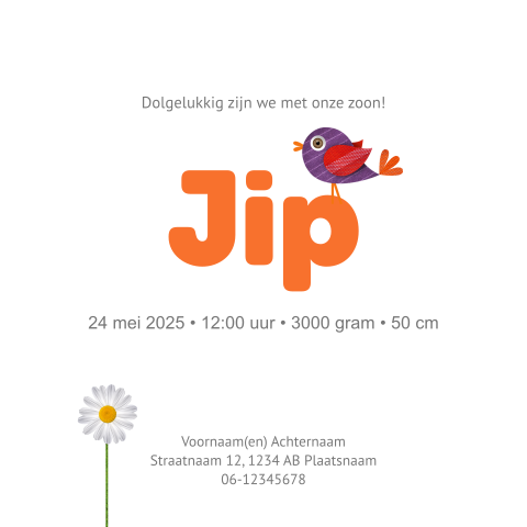Kaart binnenkant