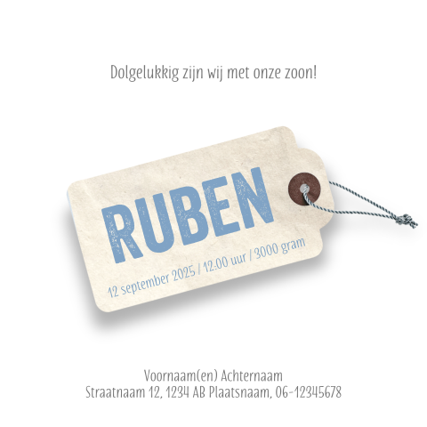 Kaart binnenkant