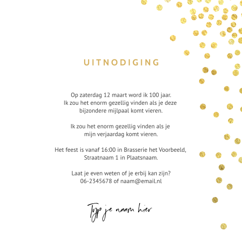 Kaart binnenkant