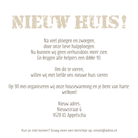 Kaart binnenkant