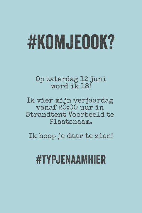 Kaart binnenkant