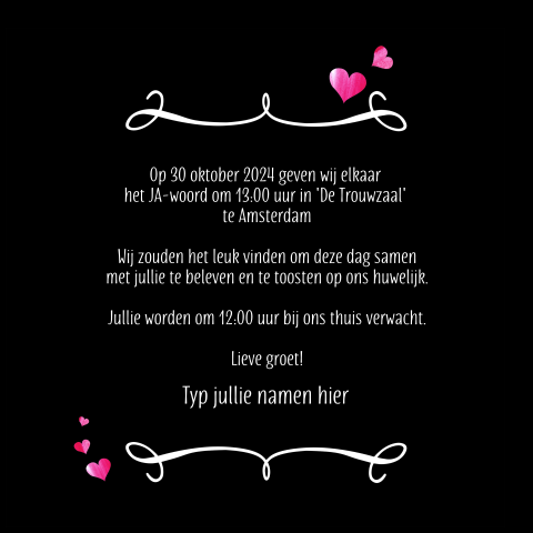 Kaart binnenkant