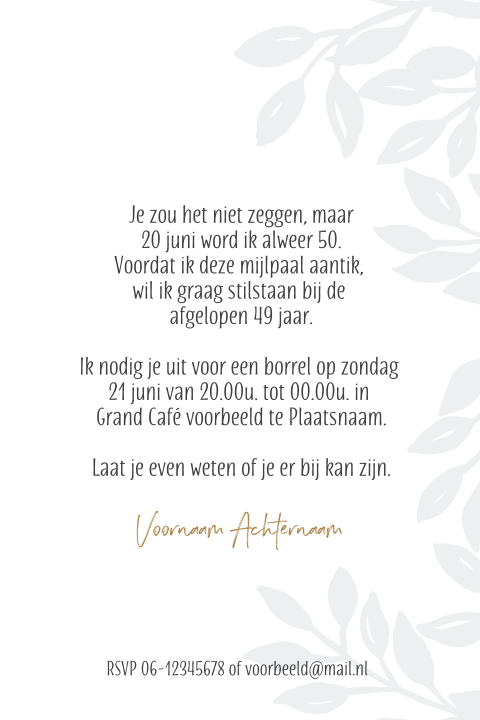 Kaart binnenkant