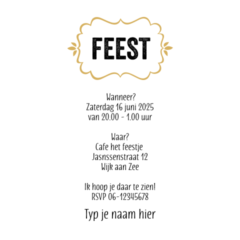 Kaart binnenkant