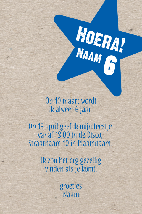 Kaart binnenkant