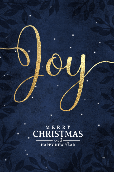 Joy Christelijke kerstkaarten