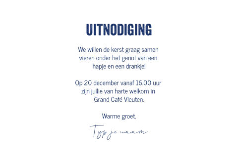 Kaart binnenkant