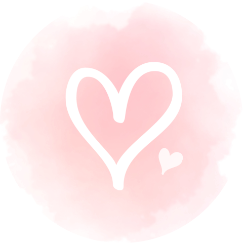 Sluitsticker voor envelop hartjes roze
