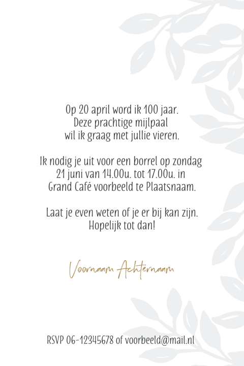 Kaart binnenkant