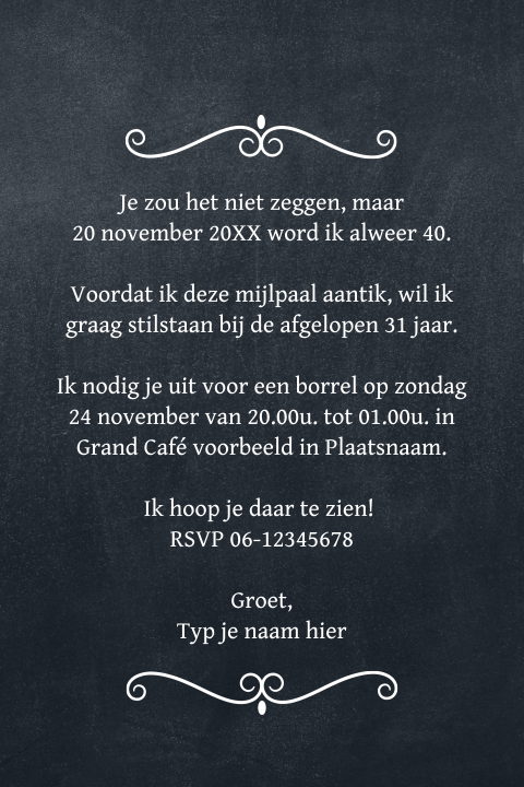 Kaart binnenkant