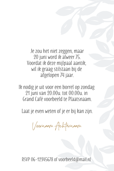 Kaart binnenkant