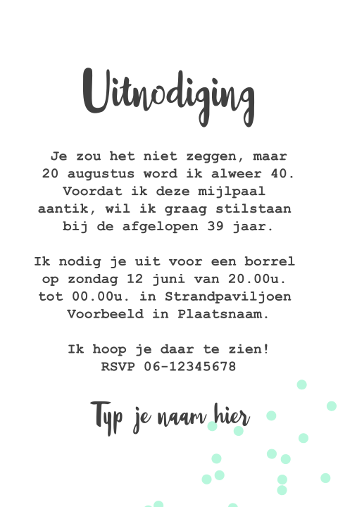 Kaart binnenkant