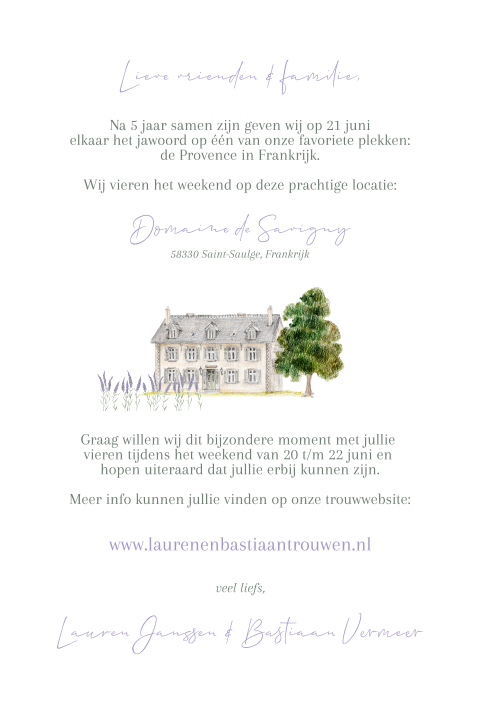 Kaart binnenkant