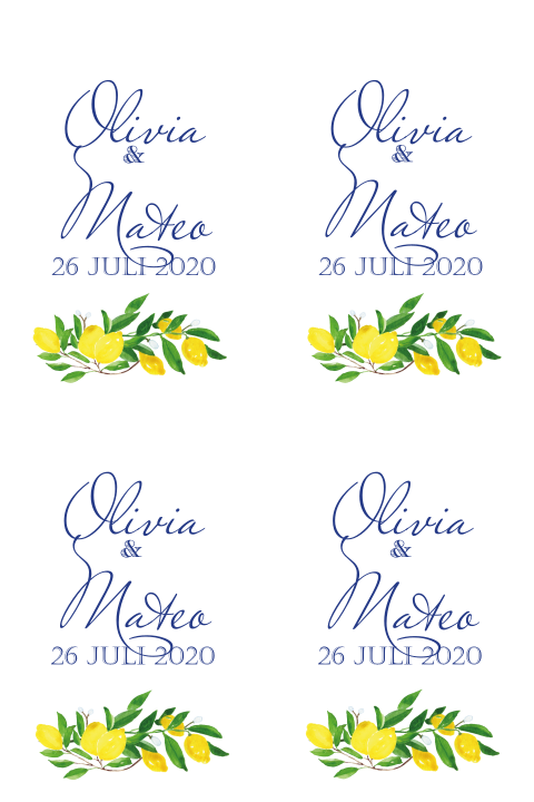 Klassiek Labeltje La Dolce Vita