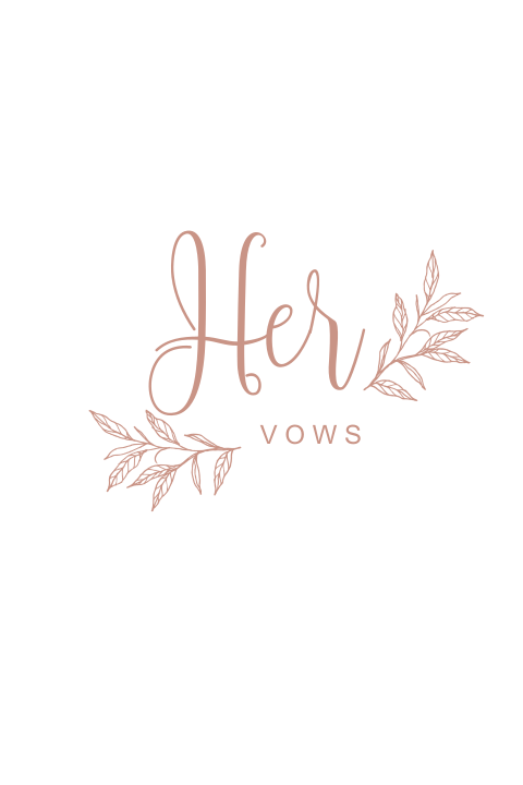 geloften boekje klassiek blush takje vows