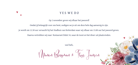 Kaart binnenkant