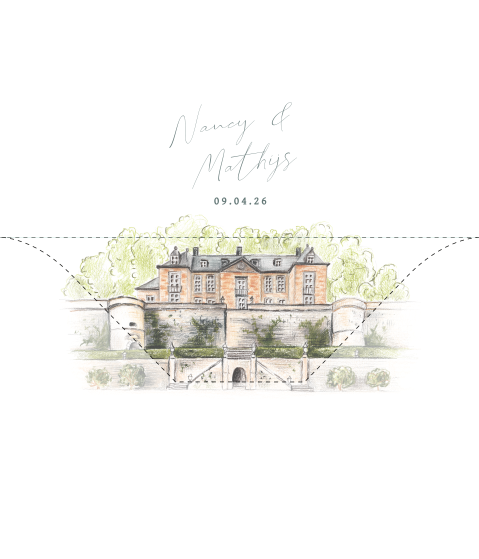envelop inlay chateau neercanne