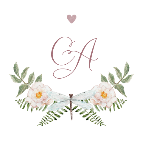 sticker botanisch krans vogeltjes