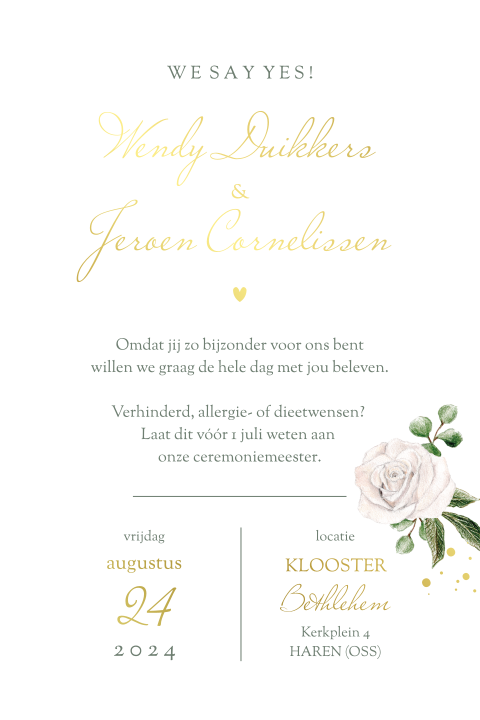 Kaart binnenkant