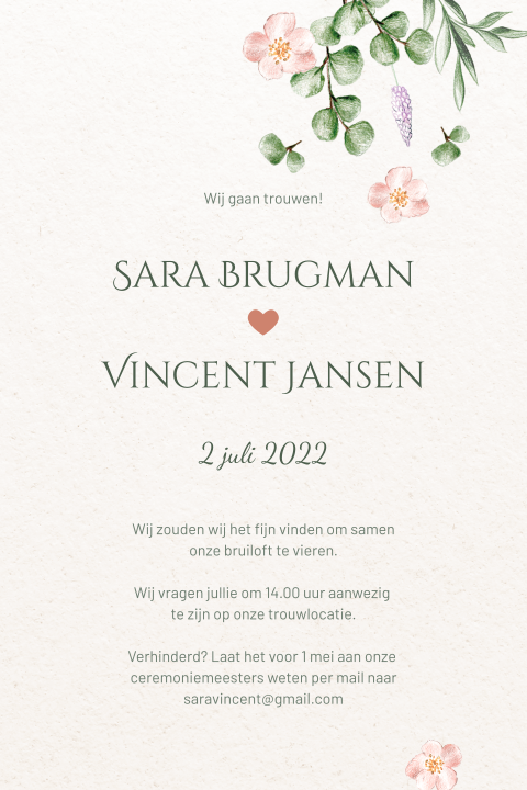 Kaart binnenkant