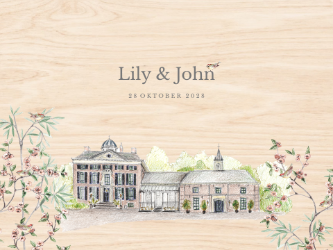 memorybox trouwen trouwlocatie blooming