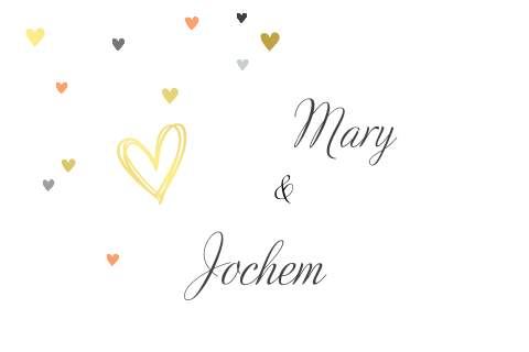 Save-the-Date goudfolie ansichtkaart