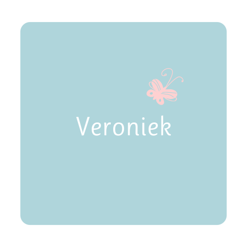 lief rouwkaartje voor kind met vlindertjes zelf maken