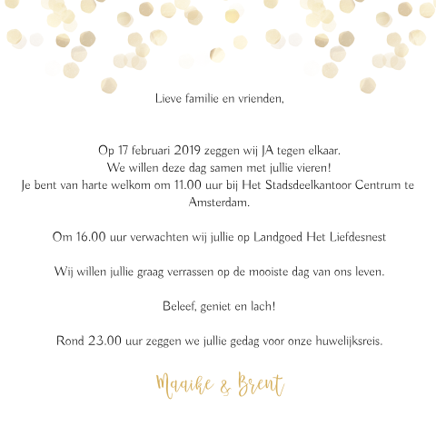 Kaart binnenkant
