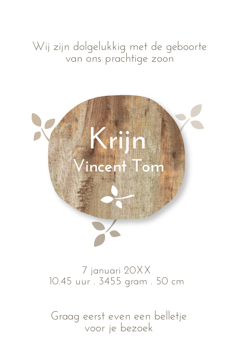Kaart binnenkant
